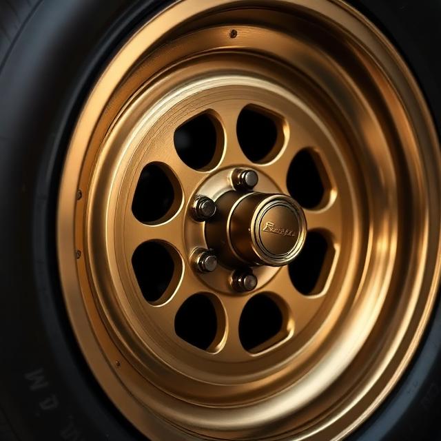 Porsche sport wheel after professional restoration