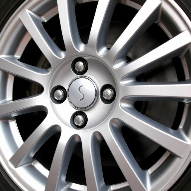 BMW multi-spoke wheel after cosmetic repair Costa Mesa