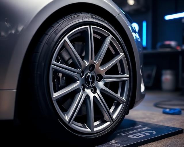 Precise color matching for Porsche and Tesla wheel repair