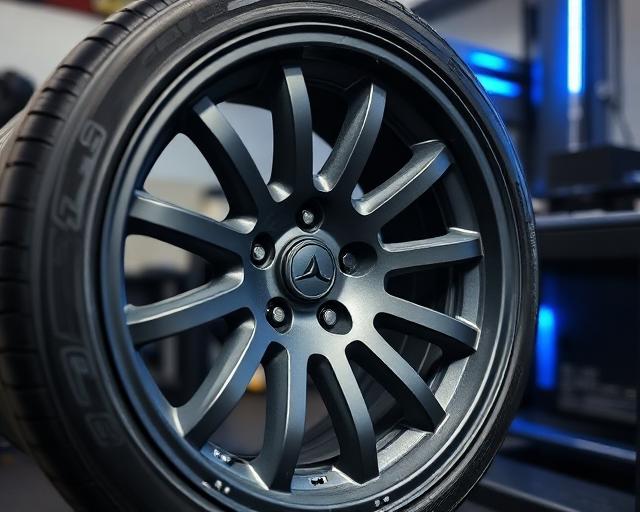 Powder coating service for alloy wheels in Orange County